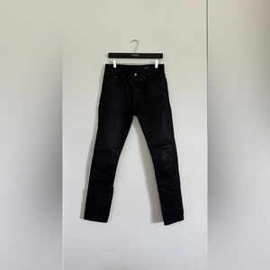 Black Saint Laurent jeans